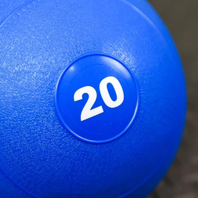 Slam Balls - Blue 5-100lbs Slammer Medicine Ball for Fitness & Strength