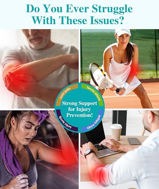 Oyakin Elbow Brace for Cubital Tunnel, Ulnar Nerve Entrapment brace | Adjustable Elbow Splint for Night Sleep, Tendonitis, Tennis Elbow, Comfortable Stabilizer Support for Women and Men Fit Most