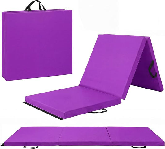 Antsy Pants Tumbling Mat for Kids – Gymnastics Mat, Easy to Clean, Sturdy, Foldable Tumbling Mats, Padded, Lightweight, Portable, Gymnastics Equipment for Active Play