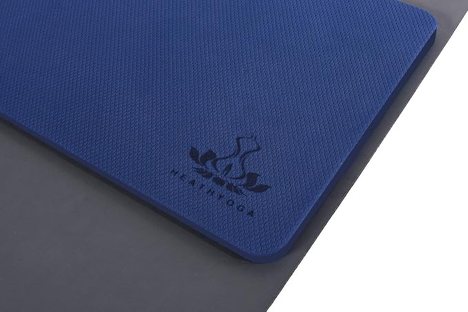 Heathyoga Yoga Knee Pads Cushion Non-Slip Yoga Mat Thick Yoga Accessories for Women Workout Pilates Kneeling Pads for Working out Exercise 26"x10"x0.5"