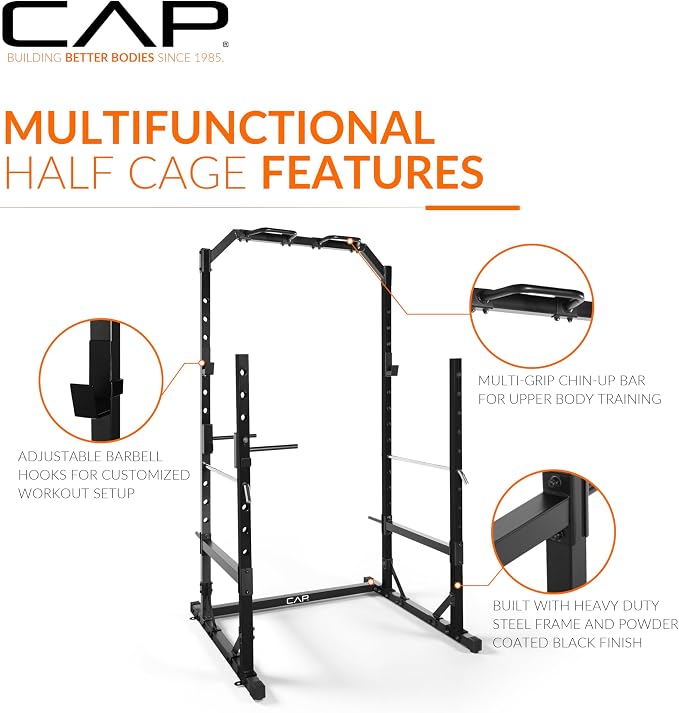 CAP Barbell Multi Use Power Rack, Color Series