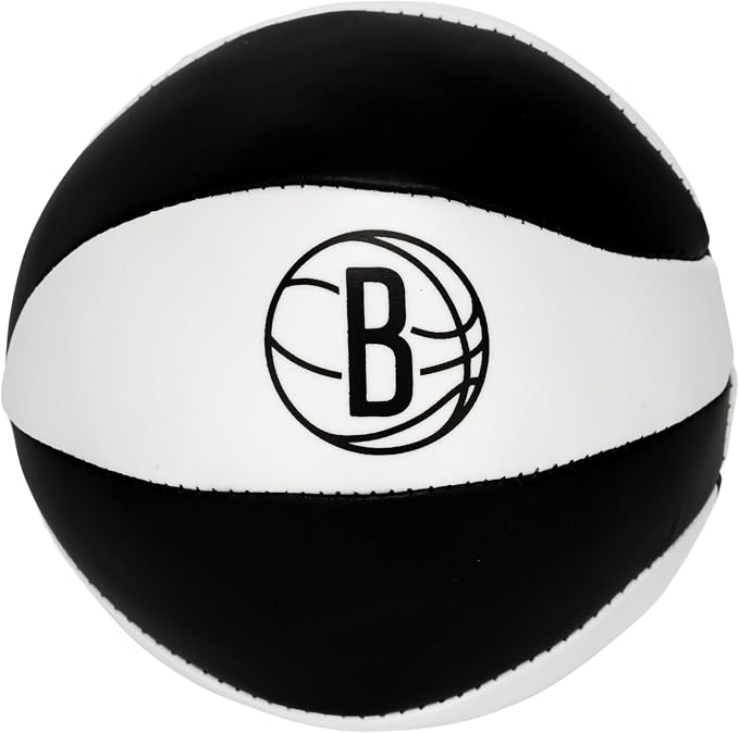 Franklin Sports NBA Toy Basketballs - 2 Pack of Kids Soft Mini Basketballs for Over The Door + Indoor Hoops - NBA Fan Shop