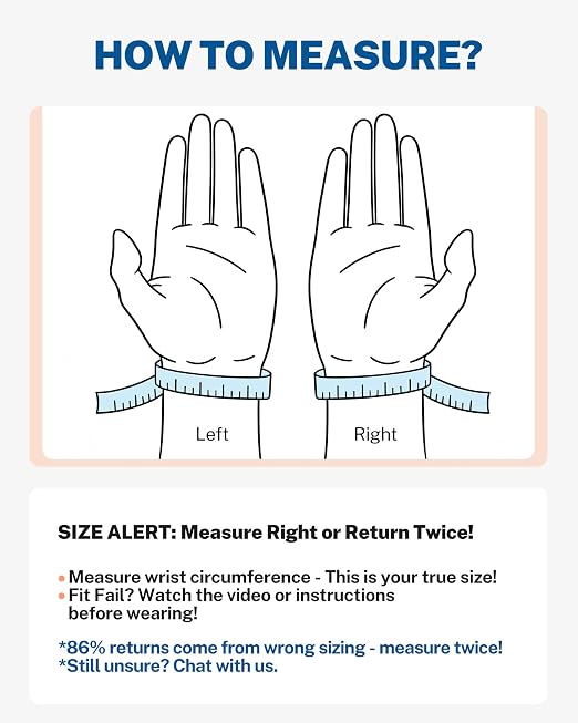 Wrist Brace with Soft-Touch Fabric, Breathable Compression Support | Mild Carpal Tunnel Support , Adjustable Compression Wrist Wrap , Enlarged Thumb Opening , Typing, Office Work & Daily Wear