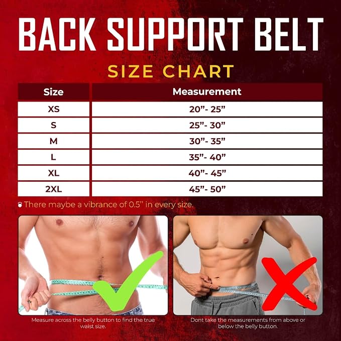 Weight lifting Belt 6 Inch Auto-Lock Curved Padded Back Lumbar Support Gym Belt for Fitness Exercise Bodybuilding Powerlifting Workouts Deadlifts Squats & Weightlifting Men Women