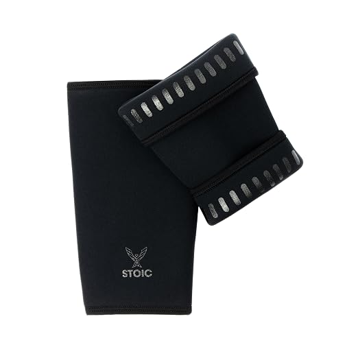 Stoic 7mm Neoprene Knee Sleeves for Men & Women - Black Label, XX-Large