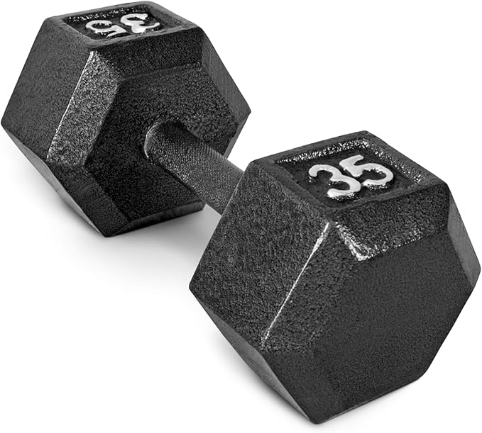CAP Barbell Cast Iron Hex Dumbbell | Multiple Options
