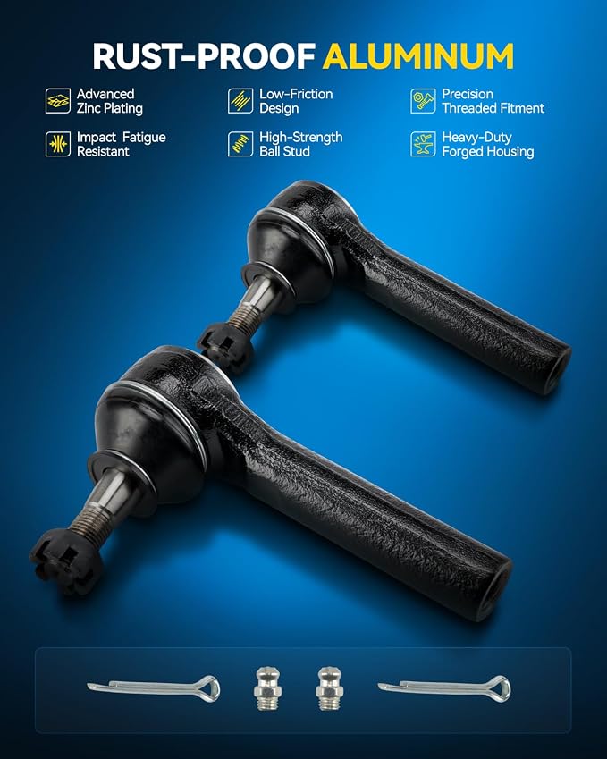 PHILTOP Hydraulic Power Steering Rack & Pinion Kit for 2005-2007 Grand Caravan, Town & Country, Caravan, with Outer Tie Rod Ends, Replace# 22-373