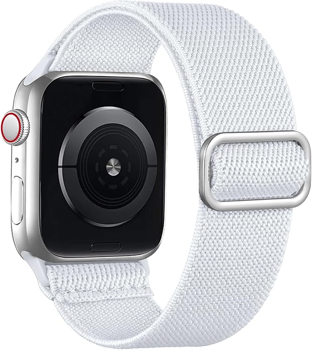 Lerobo Braided Band Compatible with Apple Watch Series 11 10 9 8 7 46mm 45mm 41mm Ultra SE 3 2 1 49mm Series 6 5 4 3 44mm 40mm 38mm 42mm Men iWatch Bands Women Stretchy Nylon Solo Loop Sport Strap