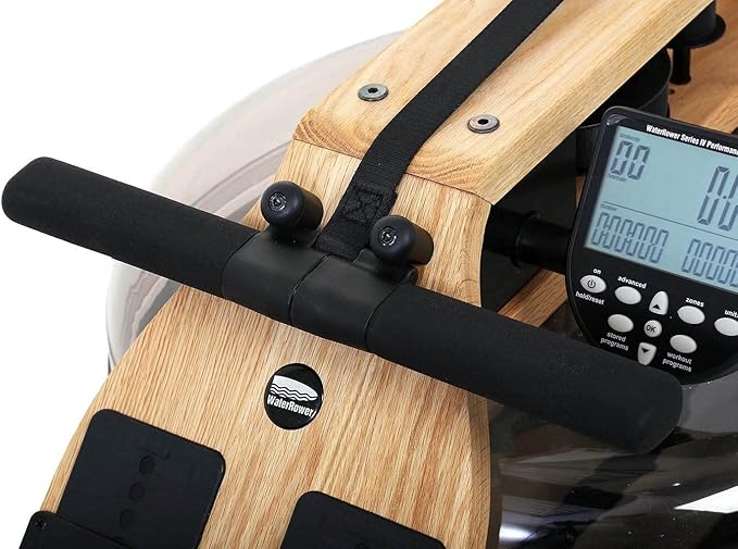 WaterRower Rowing Machine with S4 BLE Monitor | USA Made Water Rower | Original Handcrafted Erg Row Machine for Home Use & Gym