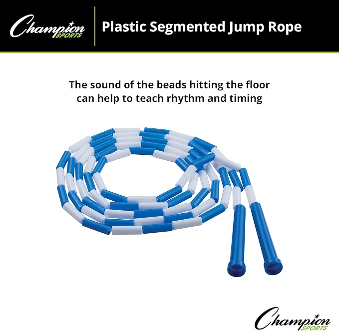 Champion Sports Plastic Segmented Jump Rope