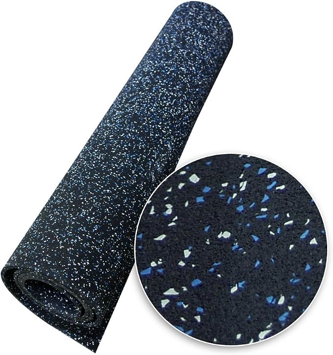 Rubber-Cal Elephant Bark Rubber Flooring - 3/16" Thick
