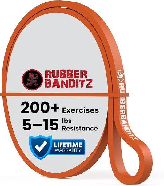 Rubberbanditz Pull Up Assist Resistance Bands Heavy Duty Loop Exercise Workout Bands for Powerlifting, Mobility, and Stretching