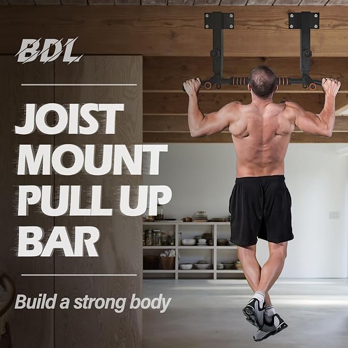 Wall Mounted Pull Up Bar Multifunctional Chin Up bar for Home Gym | Heavy Duty Multifunctional,Power Tower Set,Training Equipment Fitness Dip Stand,Supports to 440 Lbs