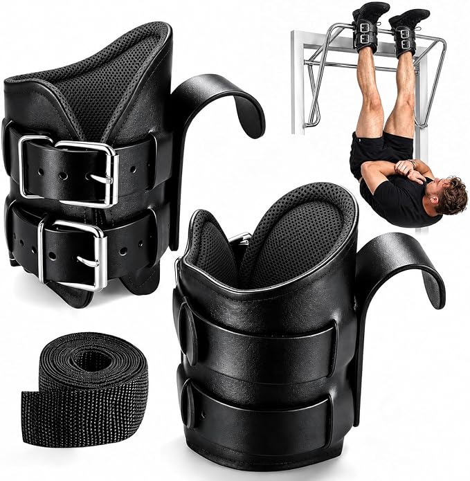Mesh Anti Gravity Inversion Boots for Hanging Upside Down,Inversion Boots for Inversion Decompression Stretching and Abdominal Exercise,Strength Training Inversion Equipment for Home Gym
