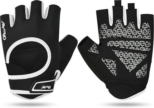 AYRO Breathable Weight Lifting Gloves, Gym Gloves for Men & Women with Extra Grip, Workout Glove for Men with Full Palm Protection, Removal with Durable Closure, for Weightlifting
