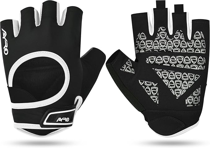 AYRO Breathable Weight Lifting Gloves, Gym Gloves for Men & Women with Extra Grip, Workout Glove for Men with Full Palm Protection, Removal with Durable Closure, for Weightlifting