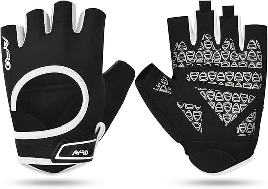 AYRO Breathable Weight Lifting Gloves, Gym Gloves for Men & Women with Extra Grip, Workout Glove for Men with Full Palm Protection, Removal with Durable Closure, for Weightlifting