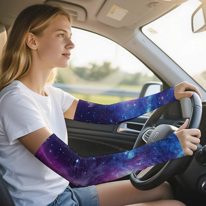 Marble Sports Compression Arm Sleeves for Men & Women - Youth Arm Sleeve Baseball Volleyball Sleeves & Basketball Sleeve