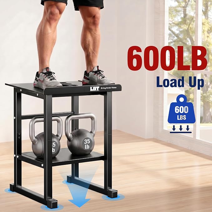 LBT Adjustable Dumbbell Stand, 600LB Rack for Home Gym, Rack Only