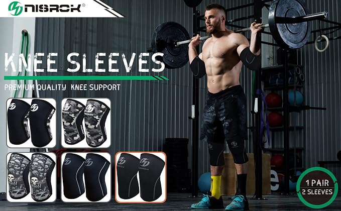 Elbow Sleeves (Pair),Support for Cross Training,Weightlifting,Powerlifting,Basketball and Tennis,5mm Neoprene Compression Brace for Both Women and Men(Small)