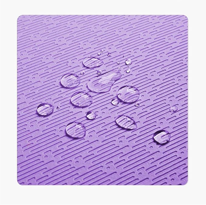 Hatha Yoga Extra Thick TPE Yoga Mat - 72"x 32" Thickness 1/2 Inch -Eco Friendly- With High Density Anti-Tear Exercise Mats For Home Gym Travel & Floor Outside