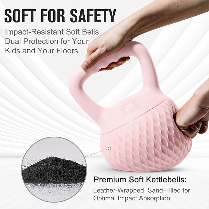 Soft Kettlebell, Safe Strength Training Kettlebells for Women