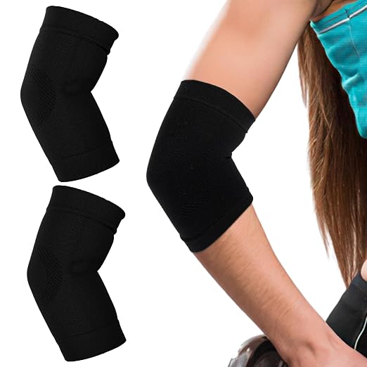 Sibba Elbow Compression Sleeve, 1 Pairs Arm Support Elbow Sleeves, Tennis Elbow Compression Support Sleeve, Elbow sleeve for weightlifting, Elbow Pads for Sports Protection And Pain Relief