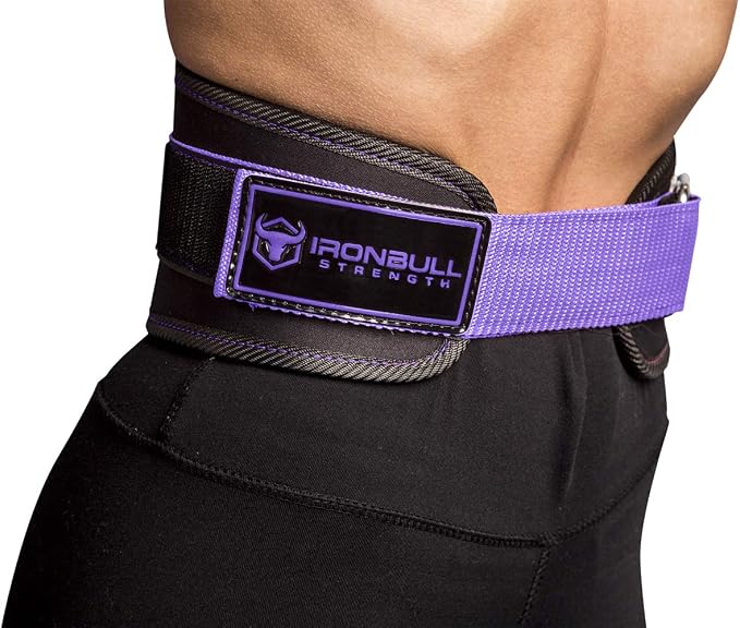 Women Weight Lifting Belt - High Performance Neoprene Back Support - Light Weight & Heavy Duty Core Support For WeightLifting and Fitness