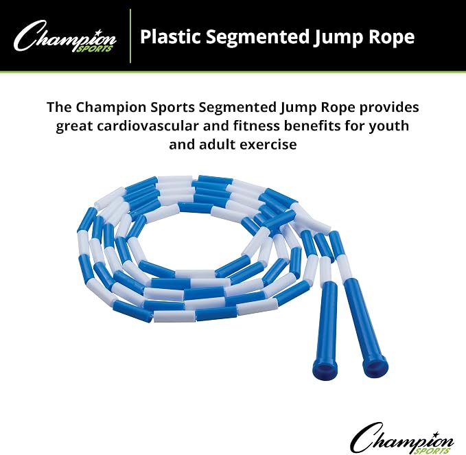 Champion Sports Plastic Segmented Jump Rope
