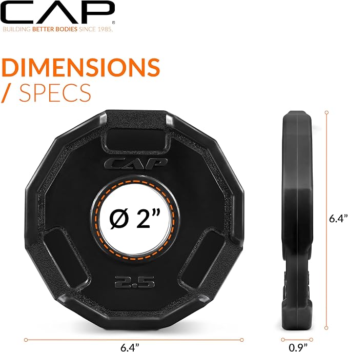 CAP Barbell 2-Inch Olympic Weight Plate | Multiple Options