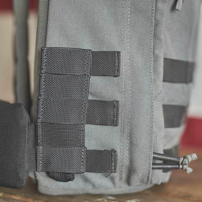 GORUCK Padded Hip Belt for Rucking Backpacks, Adjustable, Black | Fits Side MOLLE Webbing on GR1, GR2 and Rucker, Added Comfort and Stability for Long Rucks and Heavy Lifting