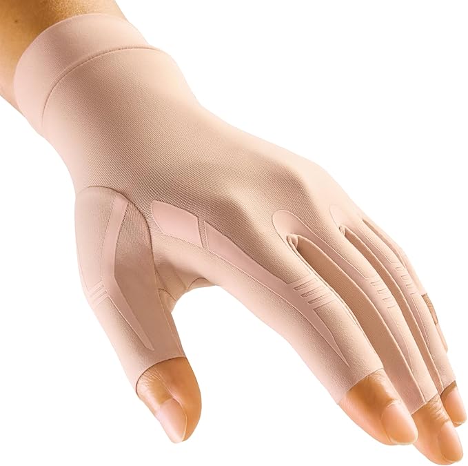 FREETOO All-Around Compression Arthritis Gloves for Women Men for Pain | Carpal Tunnel Relief,Hand Compression,Swelling,Trigger Finger,Edema;Crochet,Typing,Sleeping,Work,Gaming,Driving,Daily Use