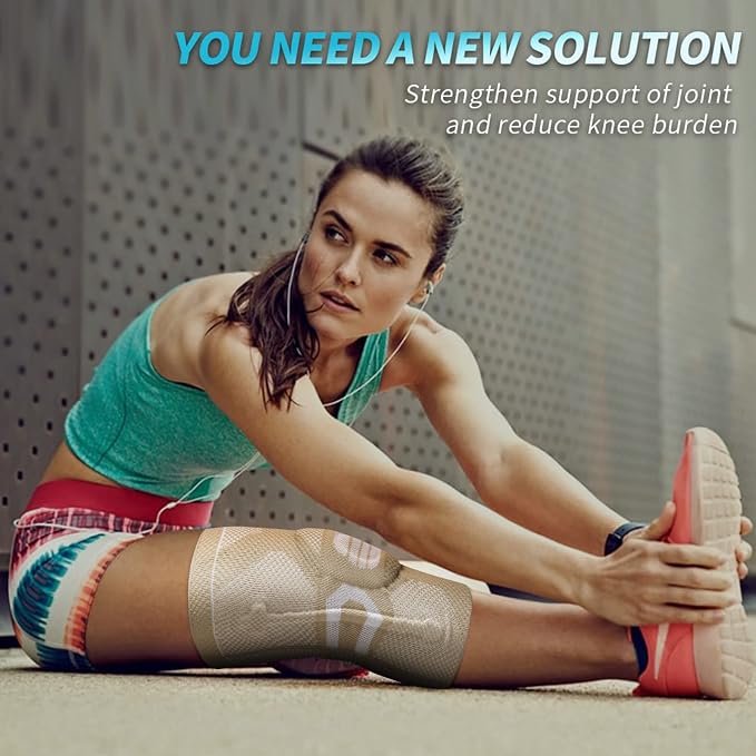 NEENCA Professional Knee Brace, Medical Knee Support for Women & Men Relief | Upgraded Version, Patented Patella Gel Pad & Side Stabilizers, For Knee Pain, Swelling, ACL,PCL, Circulation, Sports, Workout