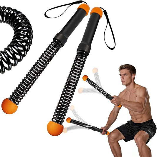 Portable Cordless Battle Ropes for Home Gym,Ropeless Battle Ropes, Exercise Equipment for Low-Impact Aerobic Training, Strength & HIIT, for Men & Women
