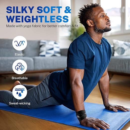 Ultra Thin TFCC Wrist Brace, Targeted Support for TFCC Pain Relief Recovery | 3D Gel Pad Support, Seamless Design, Not Restrict Motion, Reversible Fit, TFCC Tear, Ulnar Pain, Weightlifting, Sports Injury