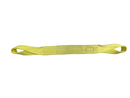 Kennedy Wire Rope & Sling Co. 4" x 45' 2-Ply Twist Eye Polyester Lifting Sling (Various Sizes in Listing) Made in The USA
