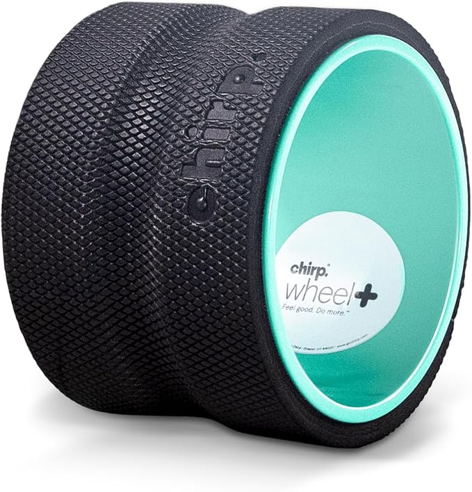 Chirp Wheel+ Foam Roller, Back & Neck Pain Relief, Mint 6-Inch
