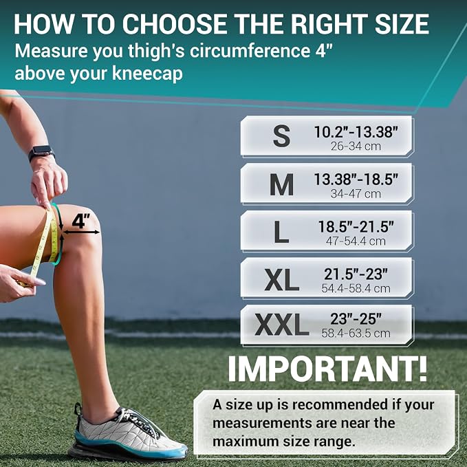 DR. BRACE ELITE Knee Brace with Side Stabilizers & Patella Gel Pads for Maximum Knee Pain Support and fast recovery for men and women-Please Check How To Size Video (Earth, Large)