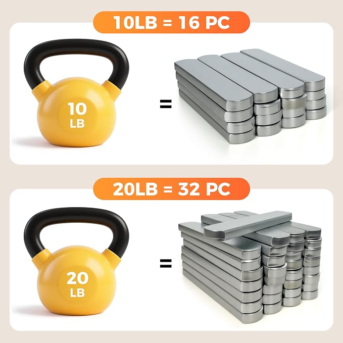 Weighted Vest Steel Plates Weight Adjustable 5lb/10/lb/20lb for BeatBoost Weight Vest Wrist Ankle Weight Women Men