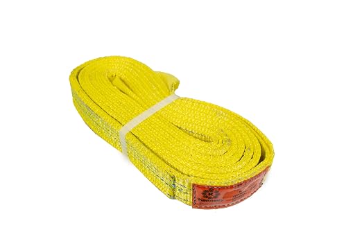 Kennedy Wire Rope & Sling Co. 2" x 14' 2-Ply Twist Eye Polyester Lifting Sling (Various Sizes in Listing) Made in The USA