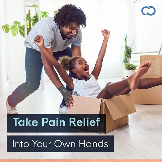 Copper Compression Arthritis Gloves | Fingerless Arthritis Carpal Tunnel Pain Relief for Men & Women | Hand Support Wrist Brace for Neuropathy, Rheumatoid, Tendonitis, Swelling, Typing Grey XL