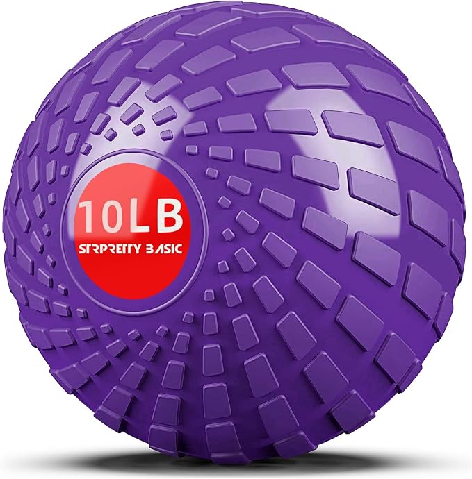 Medicine Ball 8, 10 lbs Slam Ball Weighted Balls for Exercise Strength and Crossfit Workout