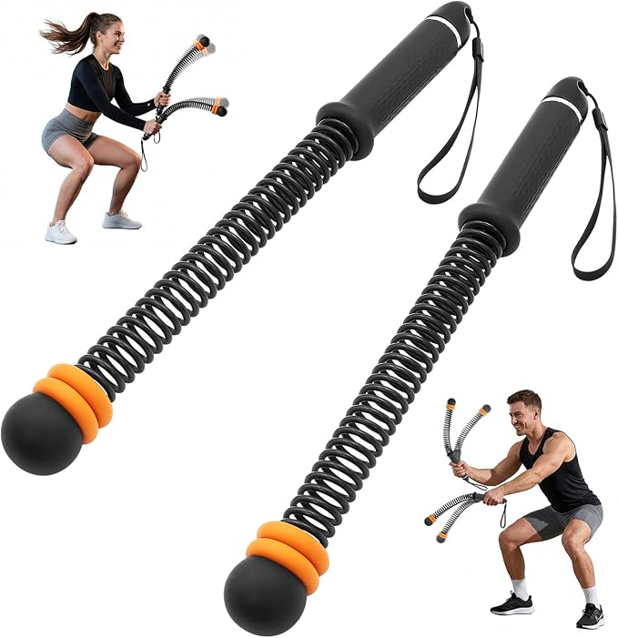 Ropeless Battle Ropes Adjustable Weight, Cordless Battle Ropes for Home Gym, Weighted Portable Battle Rope with Storage Bag, Low Impact HIIT Strength Cardio Workout Rope for Men & Women (Black)