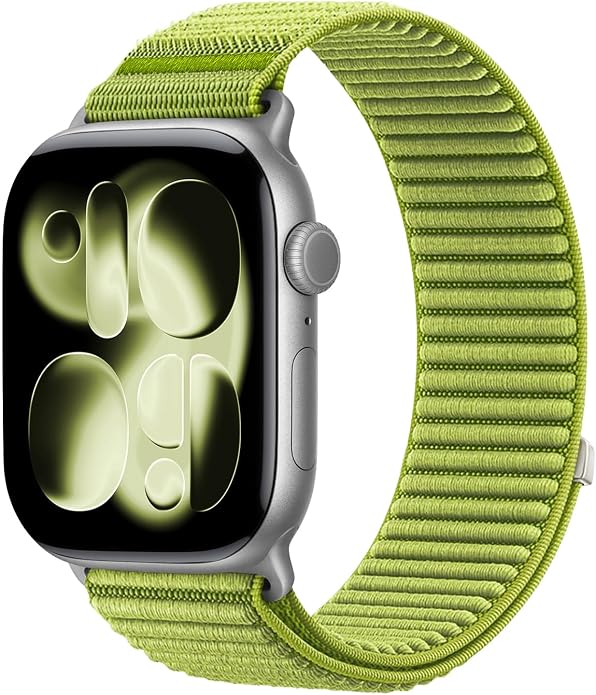 Nylon Loop Sport Band Compatible with Apple Watch Ultra 3 2 Band 49mm 46mm 45mm 44mm 42mm 41mm 40mm 38mm Women Men, Stretchy Strap Elastic Fabric Wristband for iWatch Series 11 10 SE 9 8 7 6 5 4 3 2 1