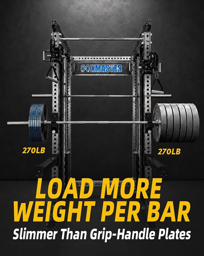 XMASTER FITNESS Chrome Steel Plates