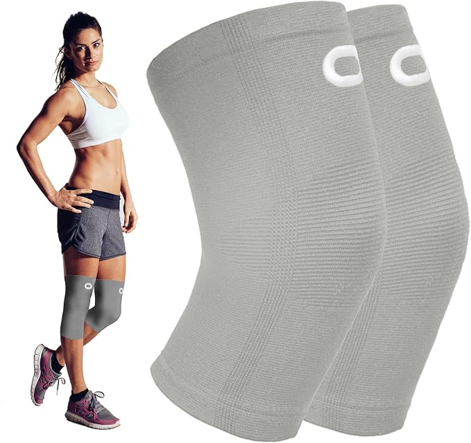 Knee Brace for Women & Men (Pair) – Knee Sleeves for Running, Workout, Weightlifting & Sports – Compression Knee Support for Knee Pain Relief, Meniscus Tear & Arthritis