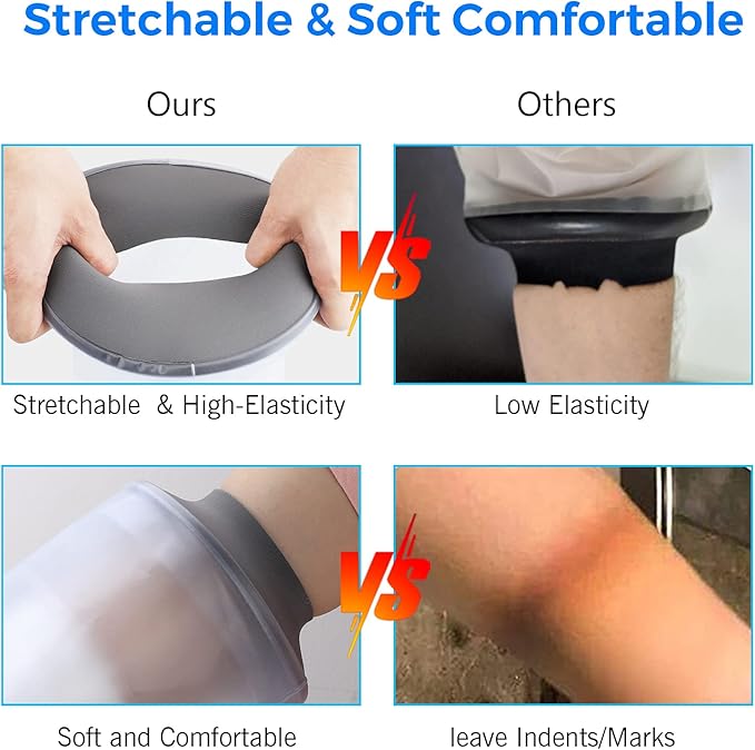 PICC Line Shower Cover Medium, PICC Line Covers for Upper Arm, Reusable | IV&PICC Line Sleeve, Waterproof Cast Covers for Shower Arm Protector for Chemotherapy Broken Elbow Bandage Dressing Wound