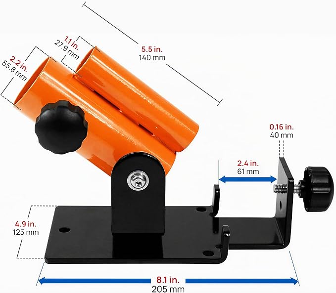 Yes4All Exercise Machine Adjustable T Bar Row Attachment, D Row Handle/Landmine Handle Attachment with Textured Rubber Handles