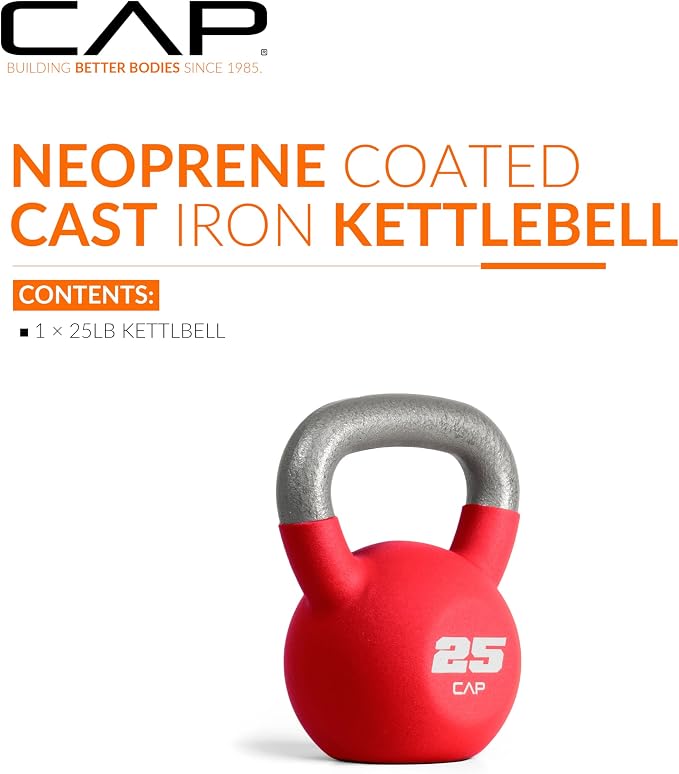 CAP Neoprene Coated Kettlebells - Multiple Sizes