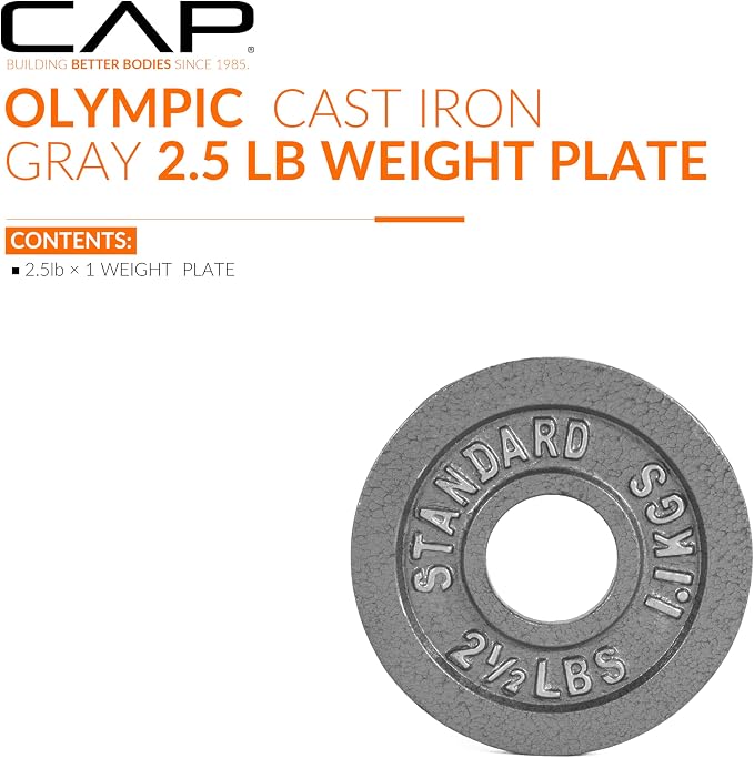 CAP Barbell 2-Inch Olympic Weight Plate | Multiple Options